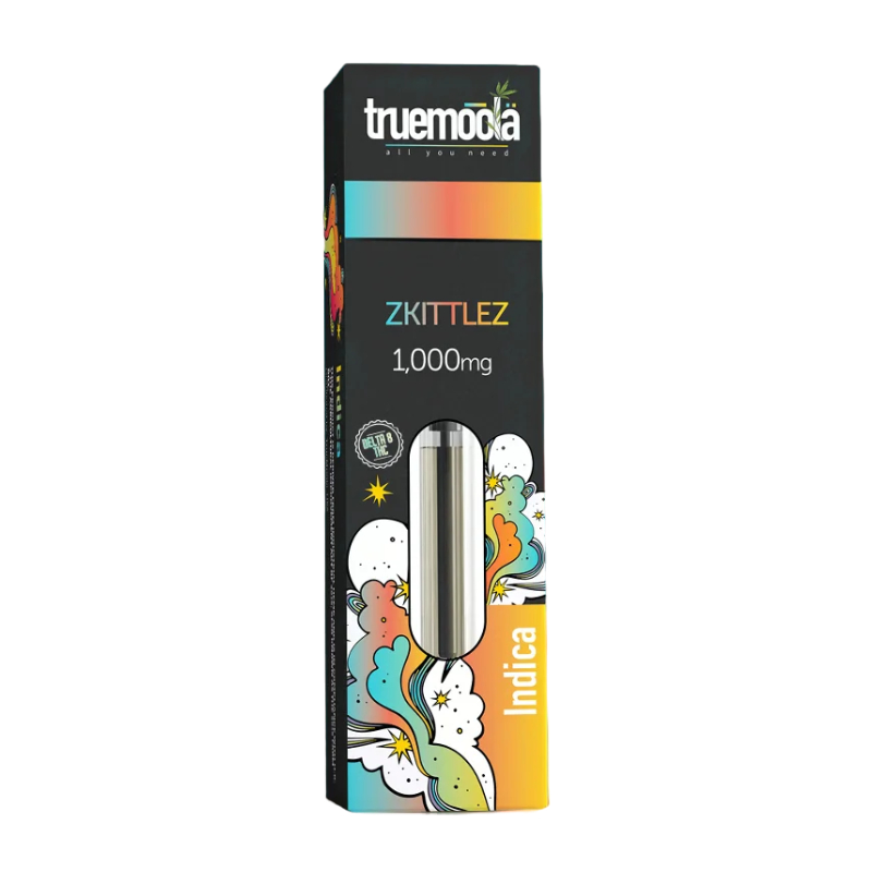 Truemoola 1000MG Cartridge Zkittlez Big Apple Trading