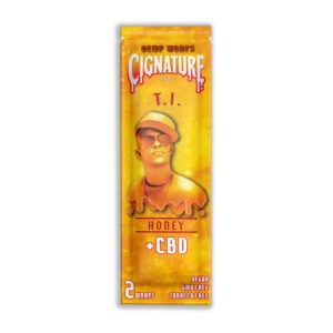 Cignature Hemp Wraps 2ct - T.I. - Honey - Box of 25
