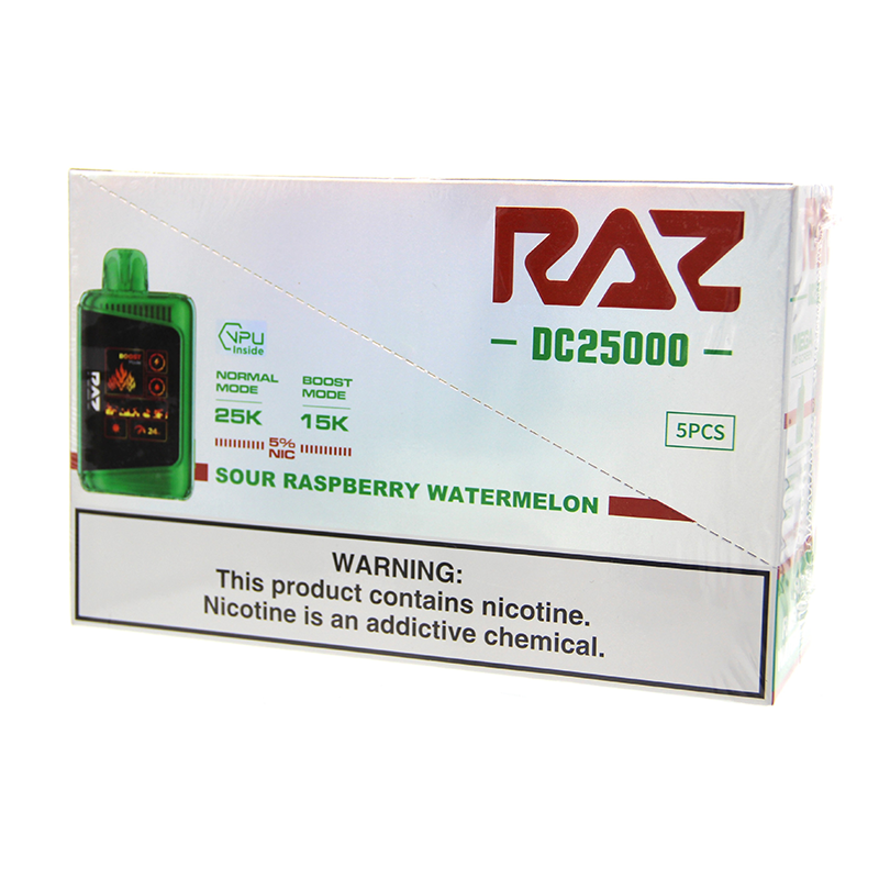 RAZ DC25000 - Sour Raspberry Watermelon - Big Apple Trading