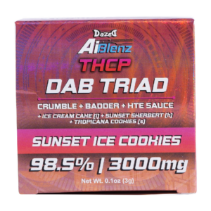 Dazed Tri-Dab 3g AI Blenz THCP - Sunset Ice Cookies