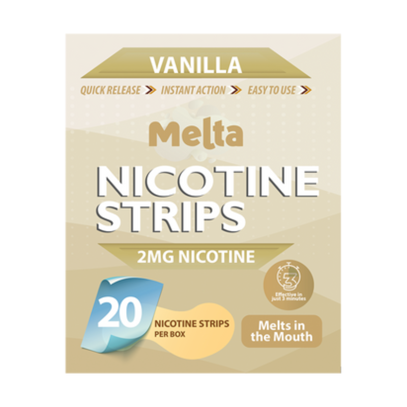 Melta Nicotine Strips 2MG – Vanilla